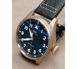 IWC Big Pilot Pilot's Watch 43 Spitfire Bronze Green Dial IW329702 NEW