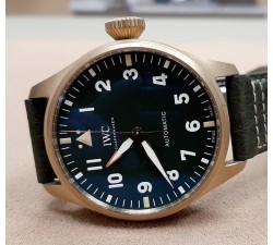 IWC Big Pilot Pilot's Watch 43 Spitfire Bronze Green Dial IW329702 NEW