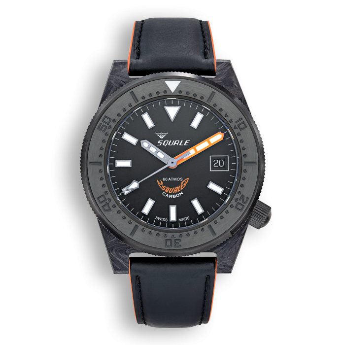 Squale T-183 Forged Carbon Orange T-183FCOR
