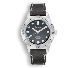 Squale Super-Squale Sunray Black Leather SUPERSSBK.PN