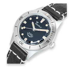 Squale Super-Squale Sunray Black Leather SUPERSSBK.PN