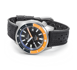 Squale Matic Satin Orange Rubber MATICXSC.HT