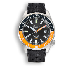 Squale Matic Satin Orange Rubber MATICXSC.HT