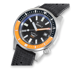 Squale Matic Satin Orange Rubber MATICXSC.HT