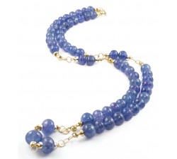 Collana Tanzanite in oro 18Kt