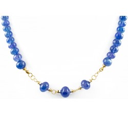 Collana Tanzanite in oro 18Kt