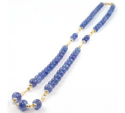 Collana Tanzanite in oro 18Kt