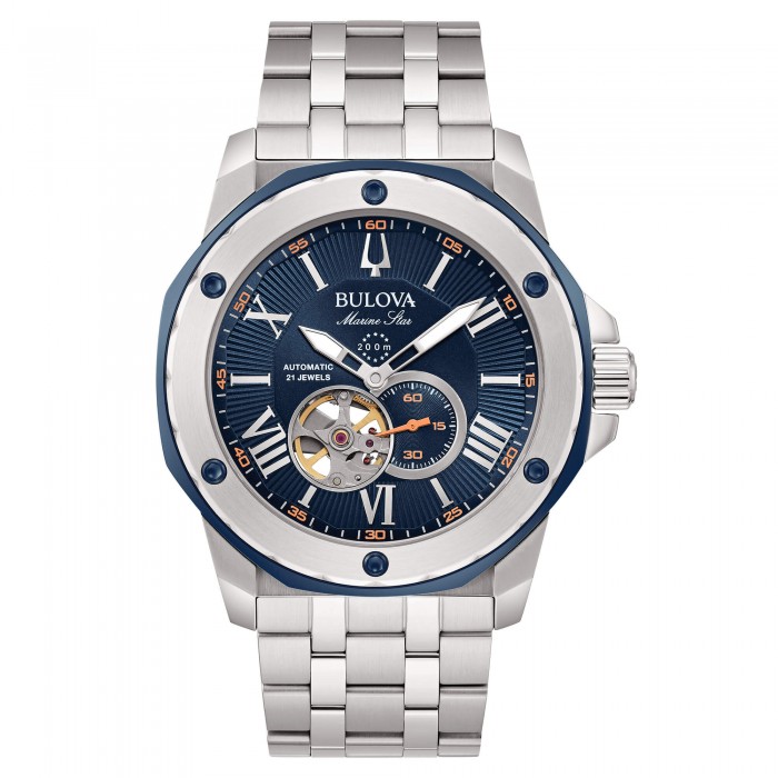 Bulova Marine Star 98A306 Orologio Automatico Sportivo da Uomo