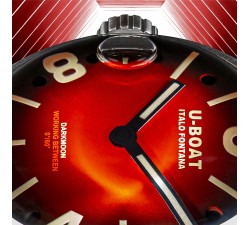 U-Boat Darkmoon 40mm red ss soleil 9500