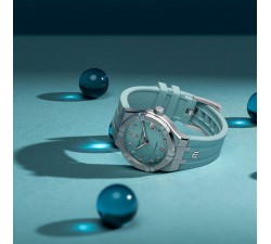 Maurice Lacroix AIKON Automatic 35mm azzurro diamanti Limited edition AI6006-SS00F-451-C Doppio cinturino