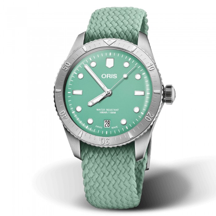 Oris Divers Sixty-Five Cotton Candy verde 01 733 7771 4057-07 3 19 03S