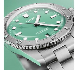 Oris Divers Sixty-Five Cotton Candy verde 01 733 7771 4057-07 8 19 18