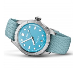 Oris Divers Sixty-Five Cotton Candy azzurro 01 733 7771 4055-07 3 19 02S