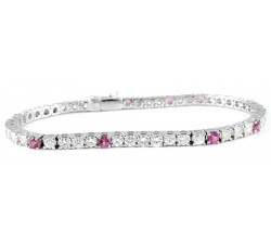 Bracciale Tennis Diamanti Ct.4,06 in oro 18Kt - DIENNECI GIOIELLI