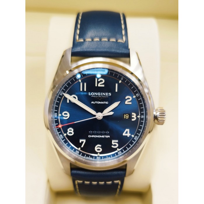 Longines Spirit 42 automatic blu new L3.811.4.93.0