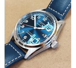 Longines Spirit 42 automatic blu new L3.811.4.93.0