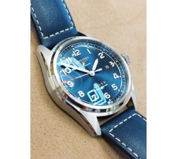 Longines Spirit 42 automatic blu new L3.811.4.93.0