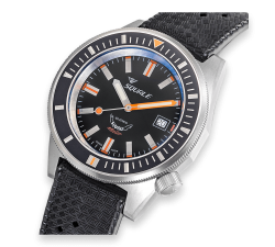 Squale Matic Satin Black Rubber MATICXSG.HT