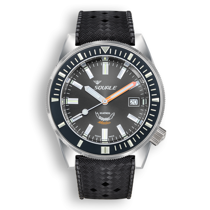 Squale Matic Grey Rubber MATICXSA.HT