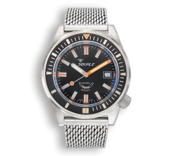 Squale Matic Satin Black Mesh MATICXSG.ME22