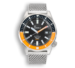 Squale Matic Satin Orange Mesh MATICXSC.ME22