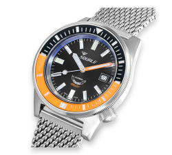 Squale Matic Satin Orange Mesh MATICXSC.ME22