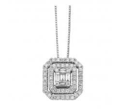 Pendente Fascino con diamanti in oro 18Kt DFPF9222.040 DonnaOro Jewels