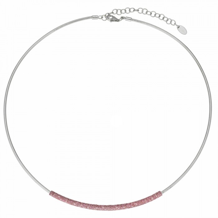 Collana Pesavento DNA Spring polvere rosa Tokyo in argento 925 WPSCG007