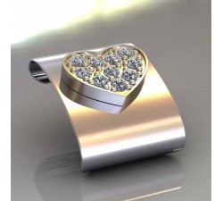 Cover Cuore per bracciale Rolex TimeApp Milano