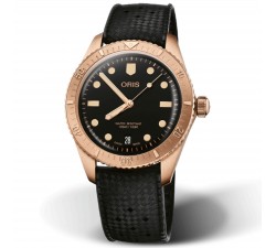 Oris Divers sixty five date cotton candy sepia 01 733 7771 3154-07 4 19 18BR