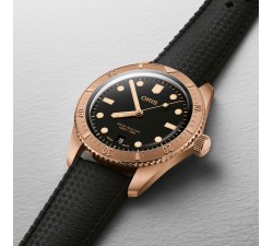 Oris Divers sixty five date cotton candy sepia 01 733 7771 3154-07 4 19 18BR