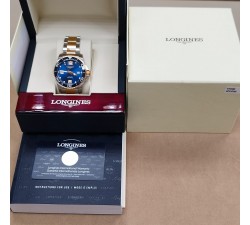 Longines HydroConquest 41mm Auto Blue Bicolor L3.781.3.98.7