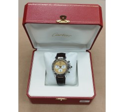 Cartier Pasha Chronograph Quartz 38mm with Box 1050