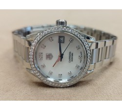 TAG Heuer Carrera Lady Diamond NEW 28mm Automatic WAR2415.BA0776