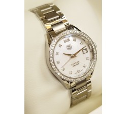 TAG Heuer Carrera Lady Diamond NEW 28mm Automatic WAR2415.BA0776