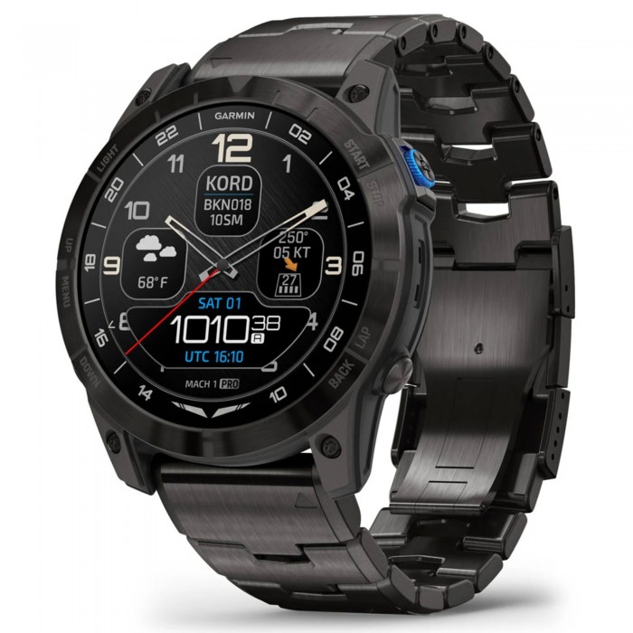 Garmin D2 Mach 1 Pro Aviator Smartwatch Titanium 010-02804-81