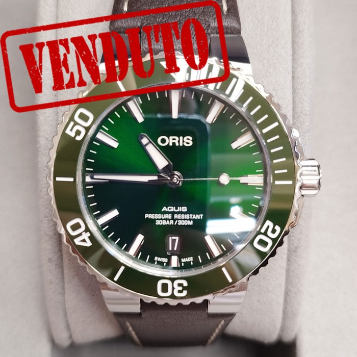 Oris Aquis Date 39,5 Green 01 733 7732 4157-07 5 21 10FC