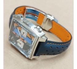 TAG Heuer Monaco Calibre 11 GULF Racing Special Edition Steve McQueen NOS CAW211R.FC6401C