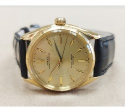 Rolex Oyster Perpetual 34 18kt Gold Vintage Very rare 6565