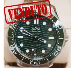 Omega Seamaster Diver 300 M Green NEW 210.30.42.20.10.001