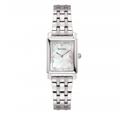 Bulova Sutton Tank Lady 96P244