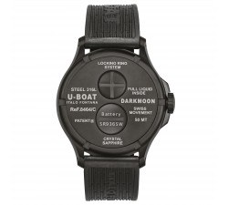 U-Boat Darkmoon 44mm black pvd 8464/C
