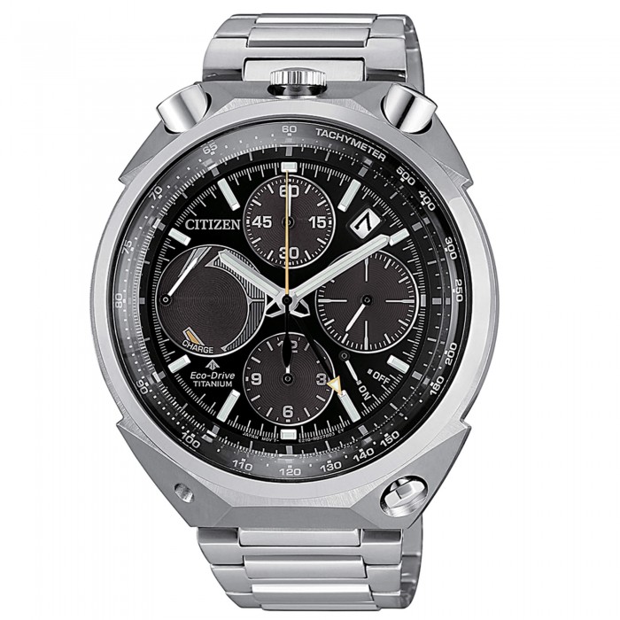 Citizen Bull Head Crono Super Titanio AV0080-88E Citizen Bull Head Crono Super Titanio AV0080-88E