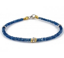 Bracciale Zaffiri Blu in oro 18Kt