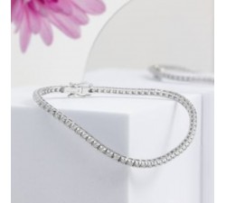 Bracciale Tennis con diamanti in oro 18Kt DFBF9911.100_18 DonnaOro Jewels