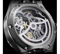 Maurice Lacroix Aikon Skeleton AI6028‑SS002‑030‑2 – Cassa 45 mm, Design Scheletrato