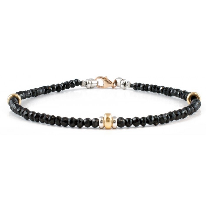 Bracciale Spinello Nero in oro 18Kt