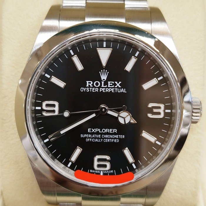 Rolex Explorer 39mm Full set 2018 214270 Rolex Explorer 39mm Full set 2018 214270