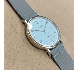 NOMOS Tangente 38 Date Frostblau 175 Limited Edition NEW 179.S23