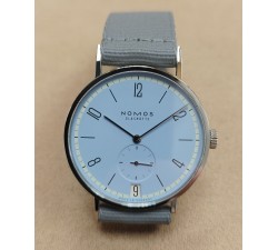 NOMOS Tangente 38 Date Frostblau 175 Limited Edition NEW 179.S23